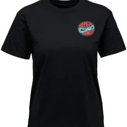 W Rope Badge Ss Tee Black