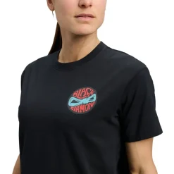 W Rope Badge Ss Tee Black