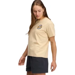 W Rope Badge Ss Tee White Oak
