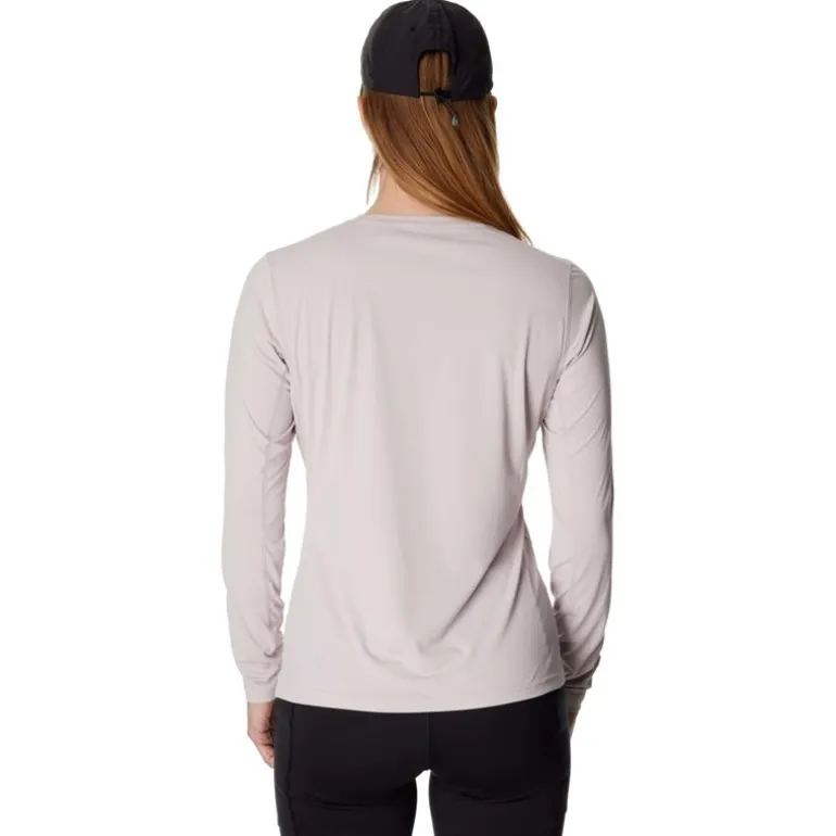 W's Pace Air LS Tee Silver Purple