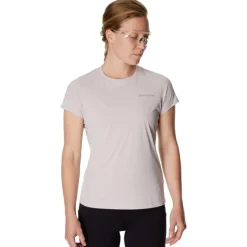 W's Pace Air Message Tee Silver Purple / Houdini Logo
