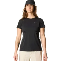 W's Pace Air Message Tee True Black / Houdini Logo