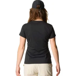W's Pace Air Message Tee True Black / Houdini Logo