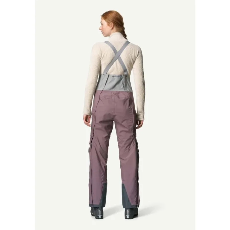 W's Rollercoaster Bib Pants Dusk Purple
