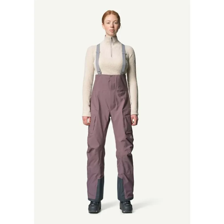 W's Rollercoaster Bib Pants Dusk Purple