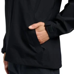 W Strataline Stretch Shell Black