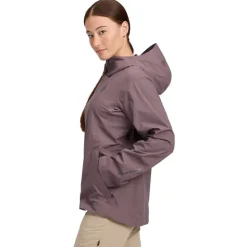 W Strataline Stretch Shell Dark Mauve