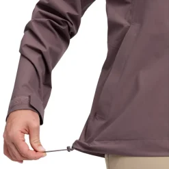 W Strataline Stretch Shell Dark Mauve