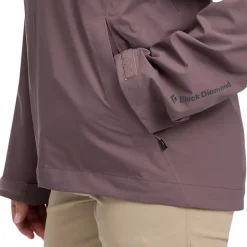 W Strataline Stretch Shell Dark Mauve