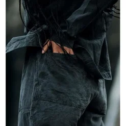 W's Tree Chore Pants Bleached Black