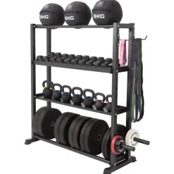 X-Fit Storagerack, Ställning vikter