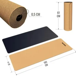 Yogamatta Kork - 183x61x0.5cm
