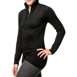 Zip Turtleneck 400 Black