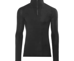 Zip Turtleneck Lite Black